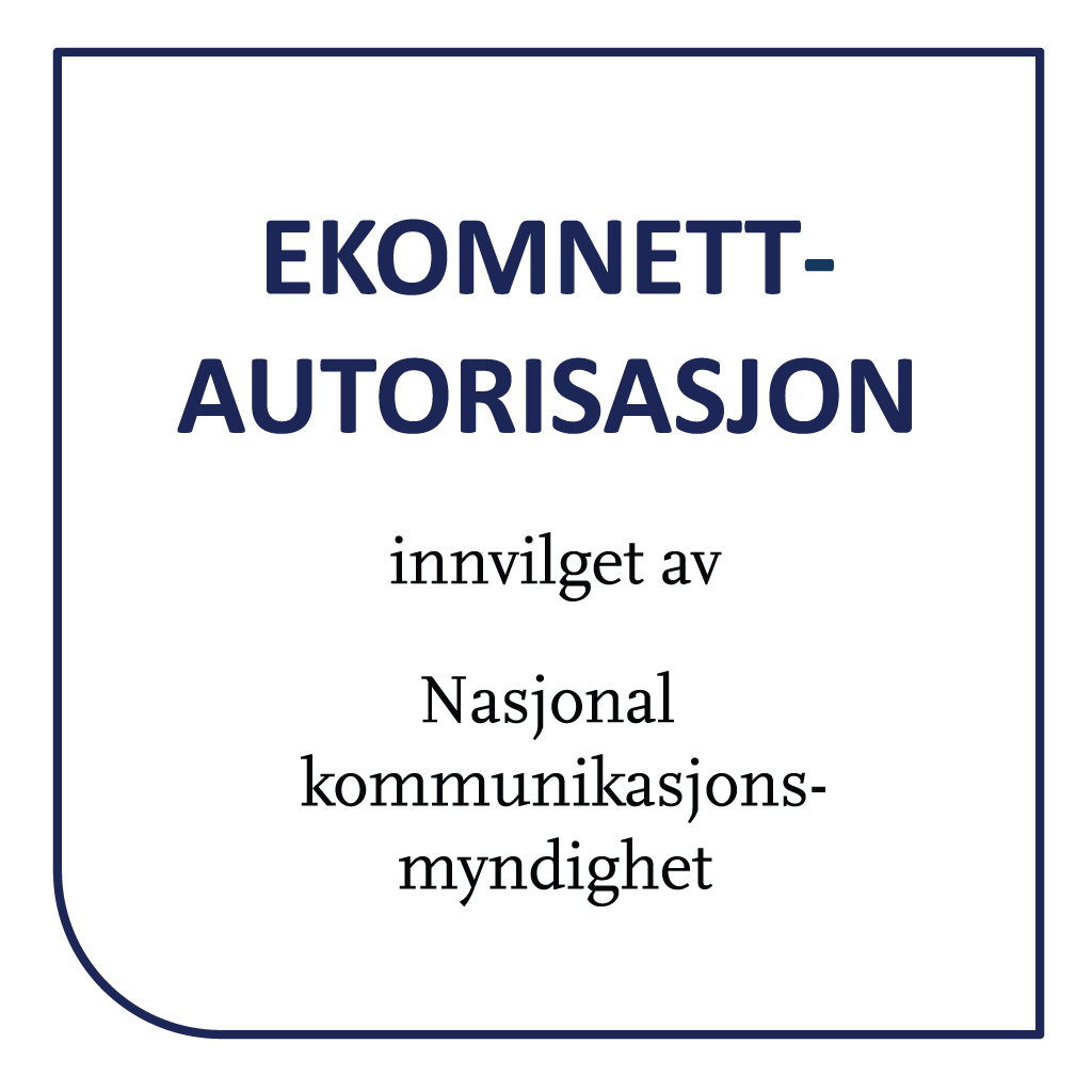 EKOM Autorisasjon bevis